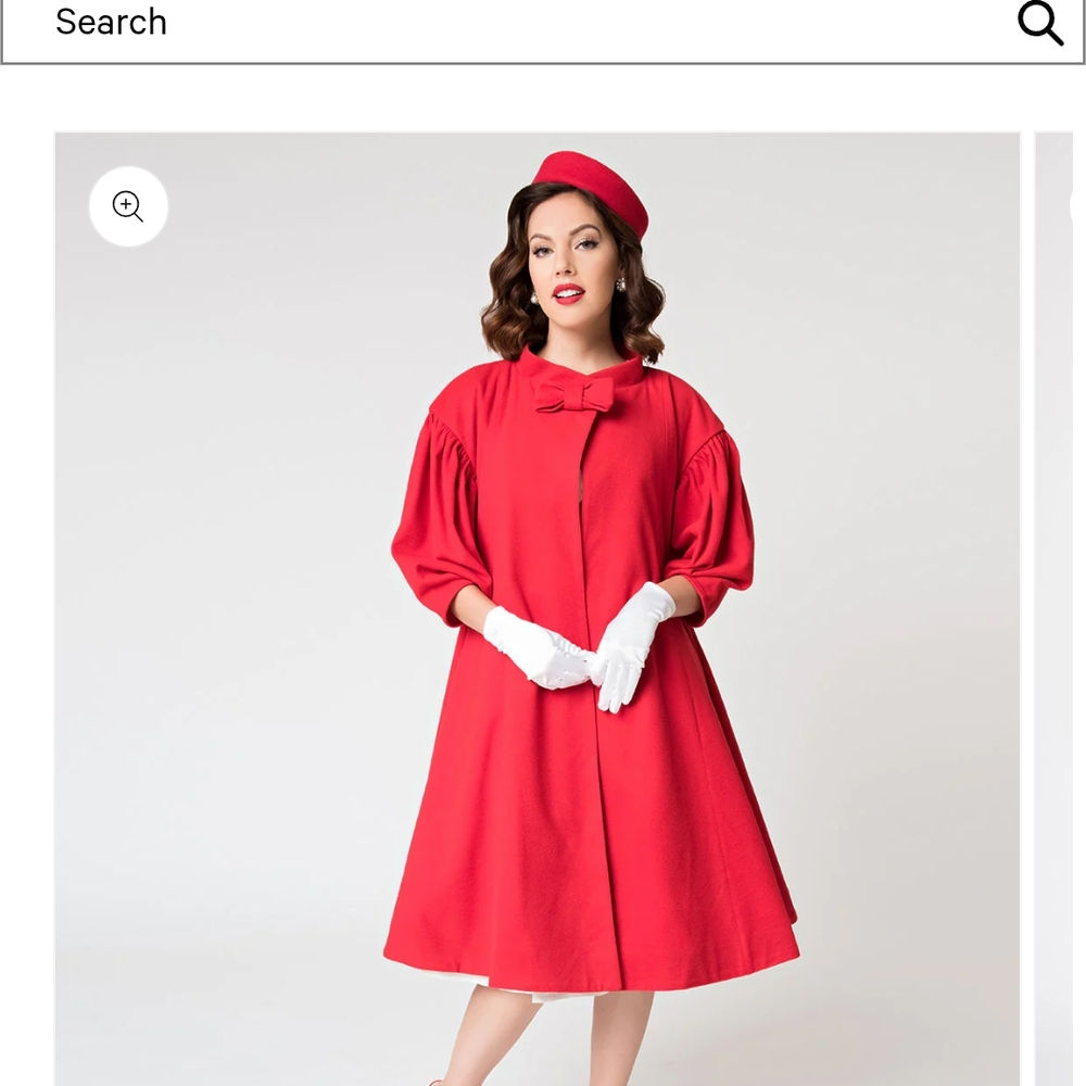 NWT UNIQUE VINTAGE X BARBIE COAT- PRICED TO SELL